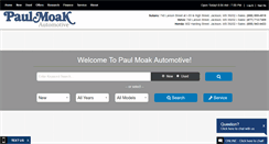 Desktop Screenshot of paulmoak.com